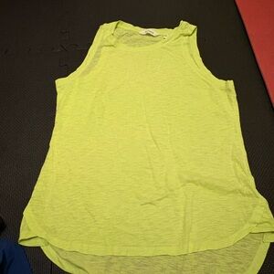 Athleta Bright Lime Tank Top